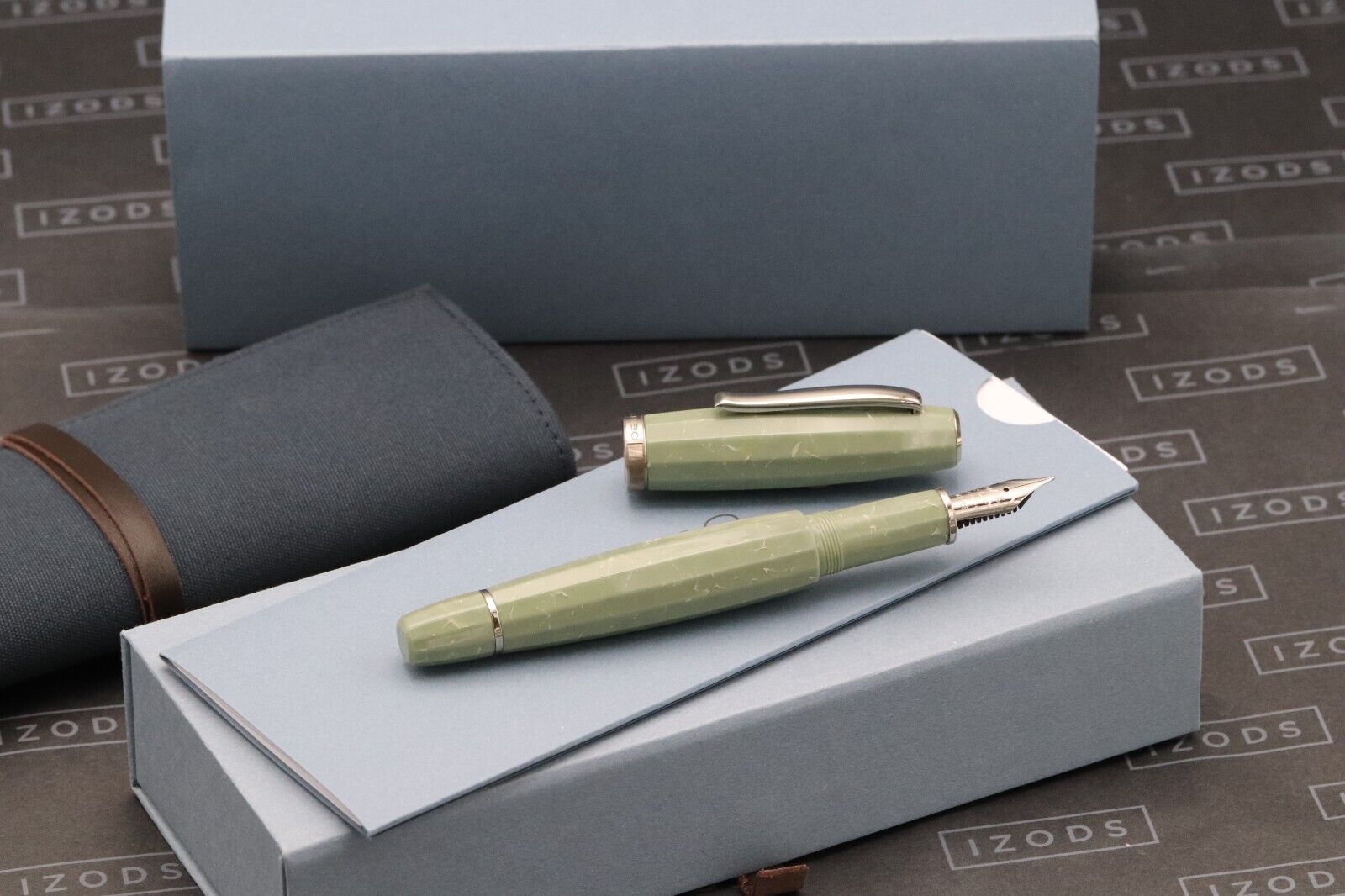 SCRIBO Feel Verde Antico Fountain Pen - 14k Flex EF Nib image 0