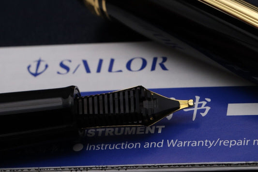 Sailor 1911 Realo GT Black Fountain Pen - Music Nib image 4