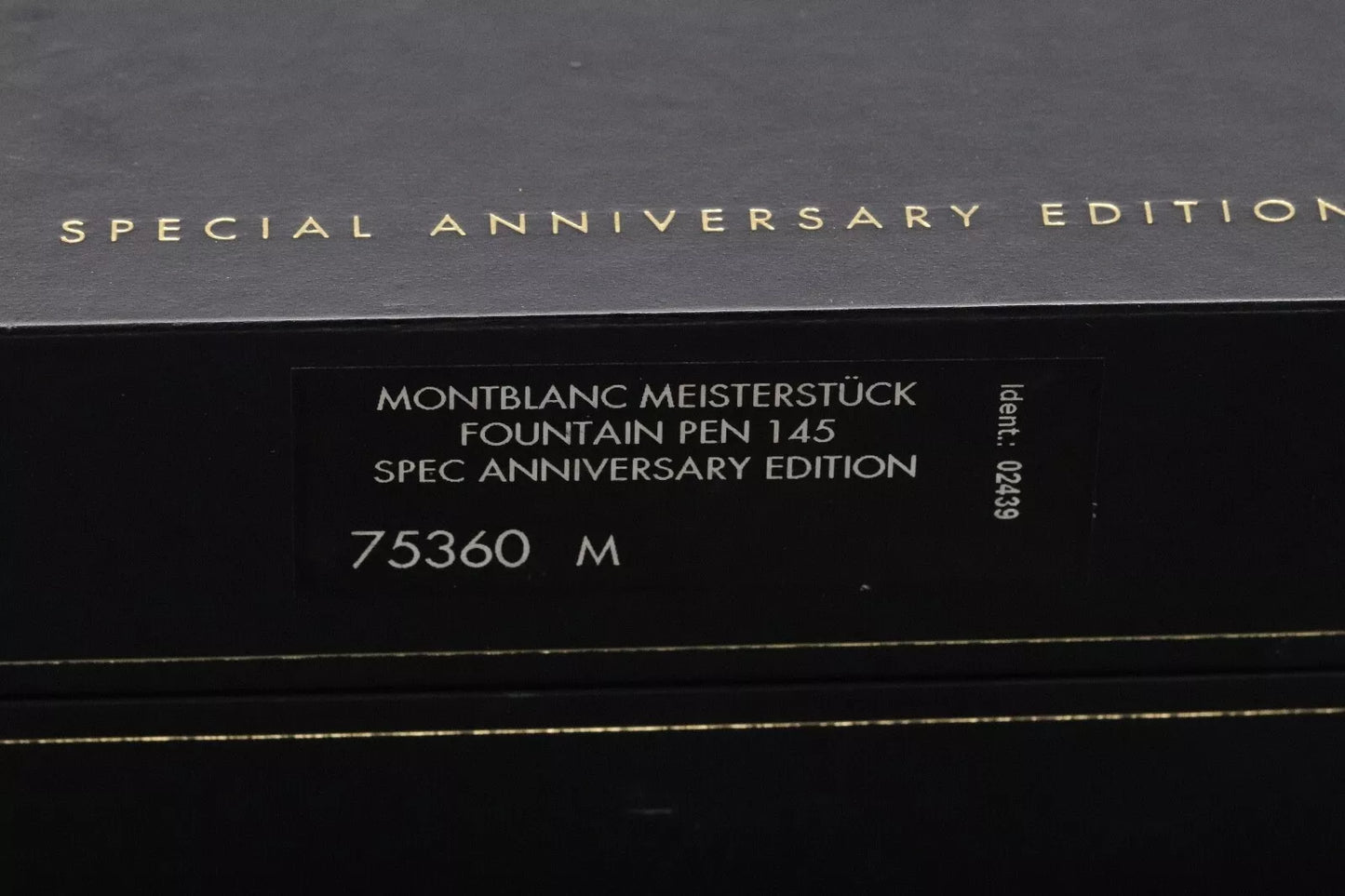 Montblanc Meisterstück 145 Classique 75th Anniversary SE Fountain Pen - UNUSED image 10
