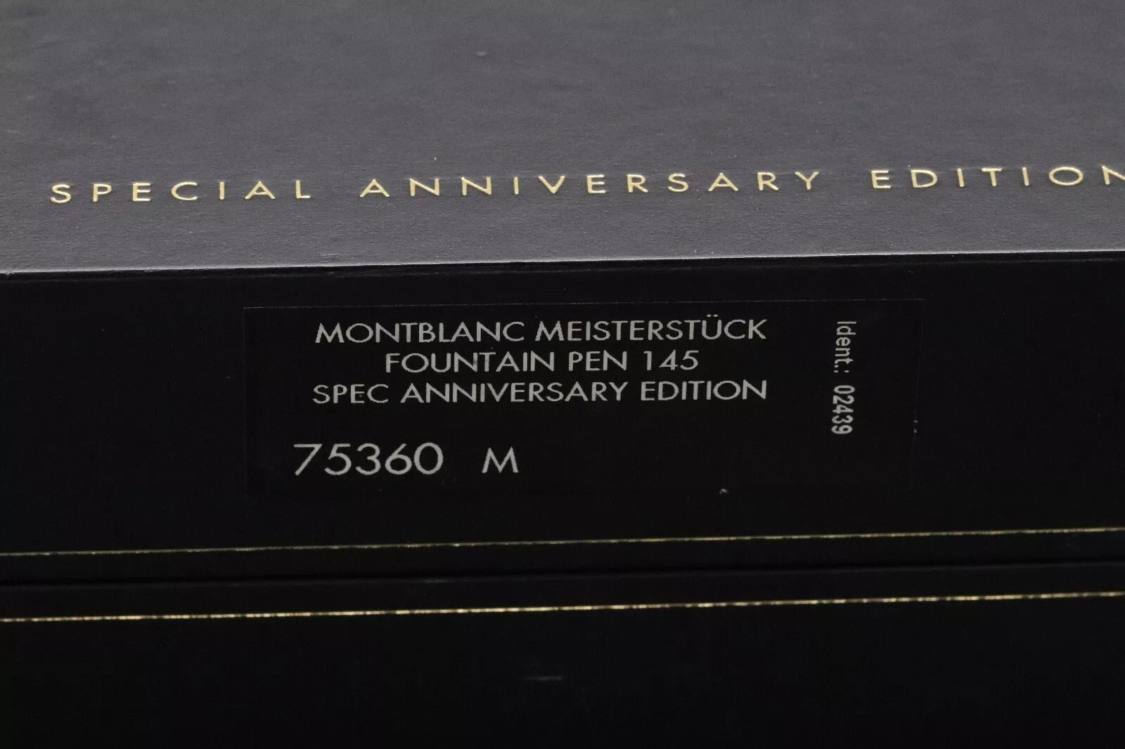Montblanc Meisterstück 145 Classique 75th Anniversary SE Fountain Pen - UNUSED image 10