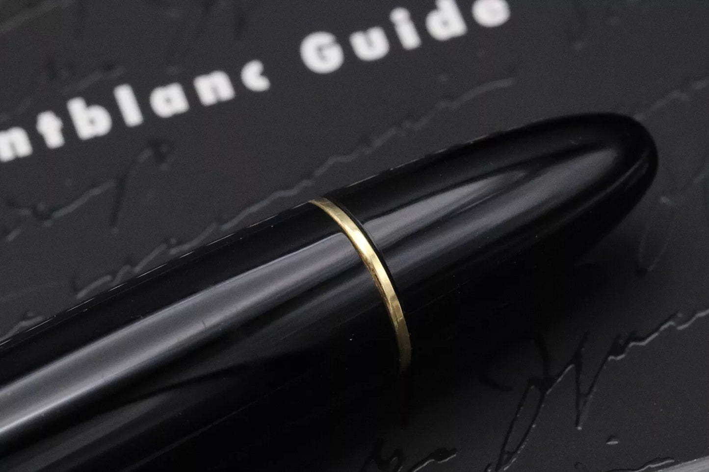 Montblanc Meisterstuck 149 Gold-Coated Fountain Pen - 1965-68 - OBB Nib image 7