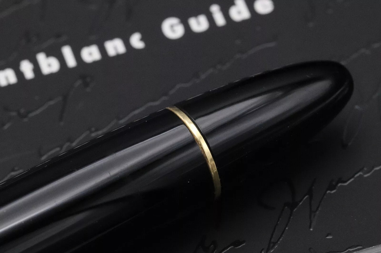 Montblanc Meisterstuck 149 Gold-Coated Fountain Pen - 1965-68 - OBB Nib image 7