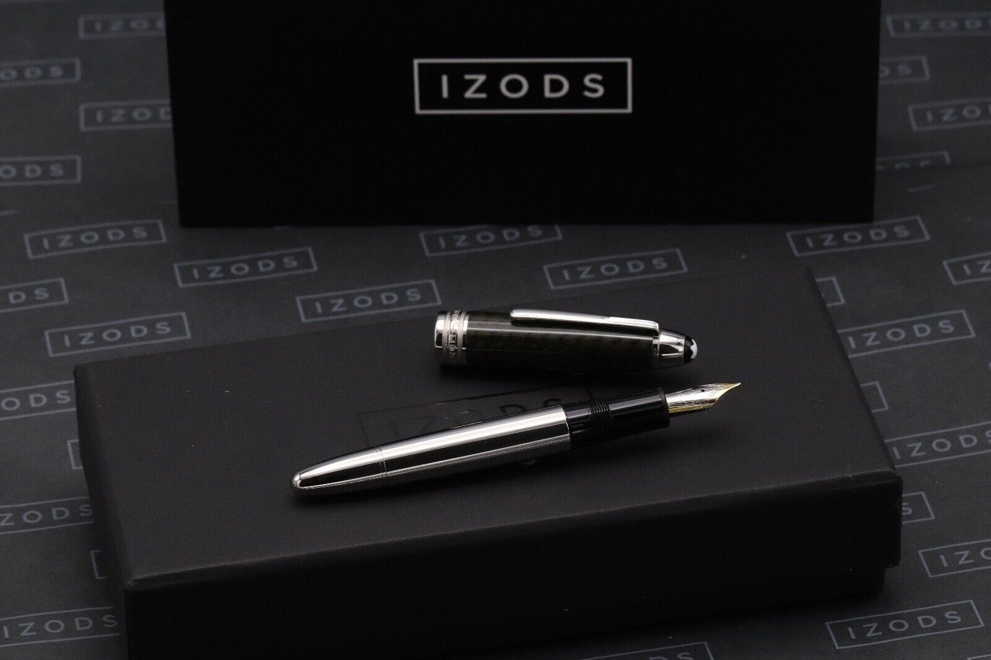 Montblanc Meisterstuck 146 LeGrand Carbon Steel Fountain Pen - Serviced by MB 24 image 0