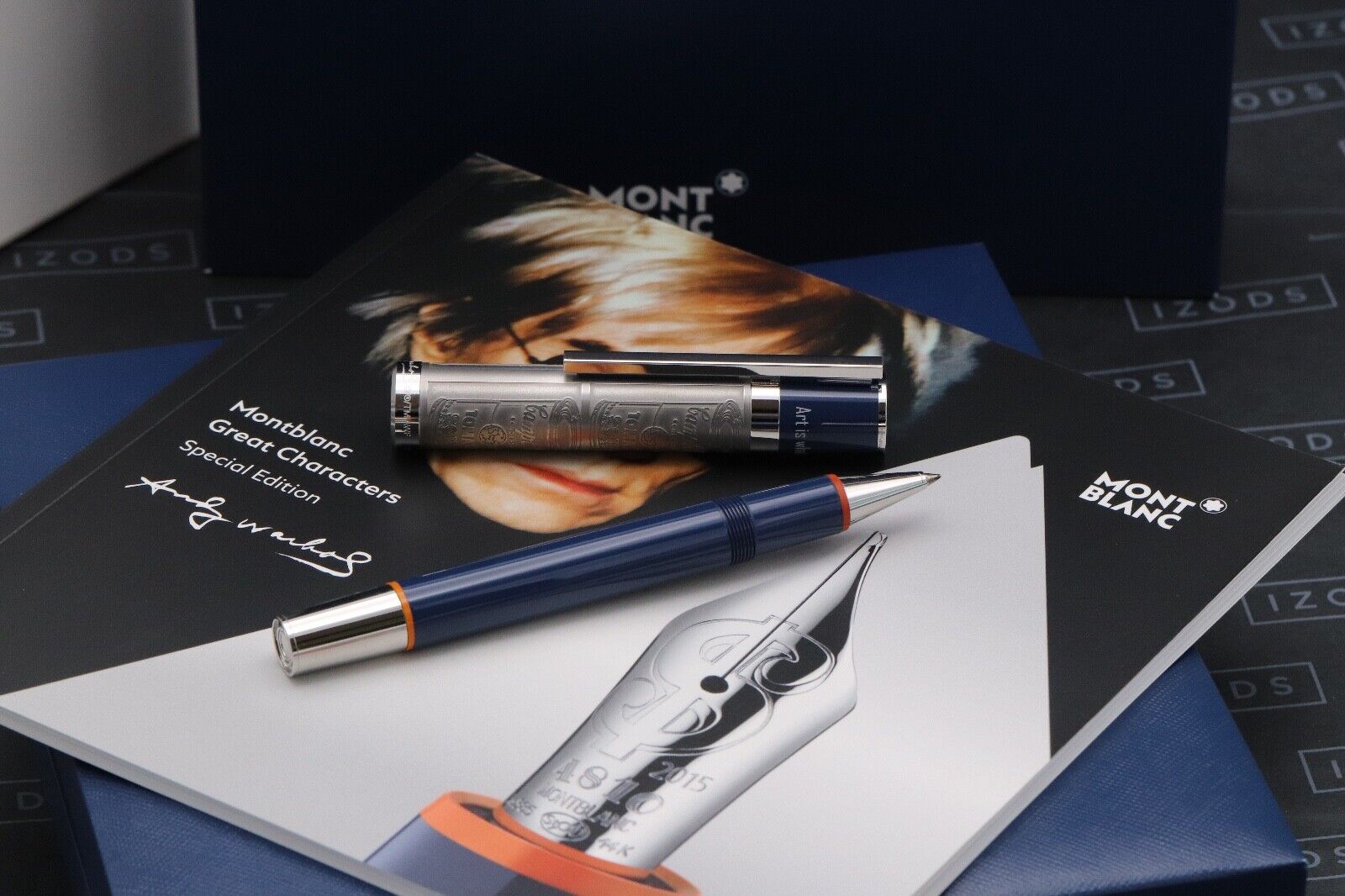 Montblanc Great Characters Andy Warhol Special Edition Rollerball Pen image 0
