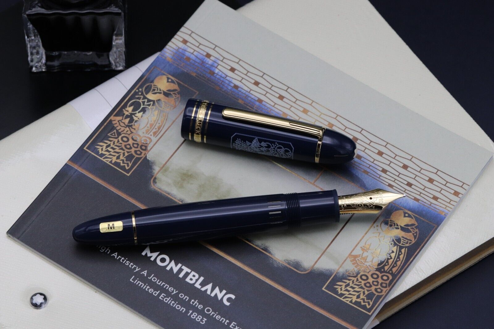 Montblanc Meisterstuck 149 Orient Express LE1883 Fountain Pen - UNUSED image 2