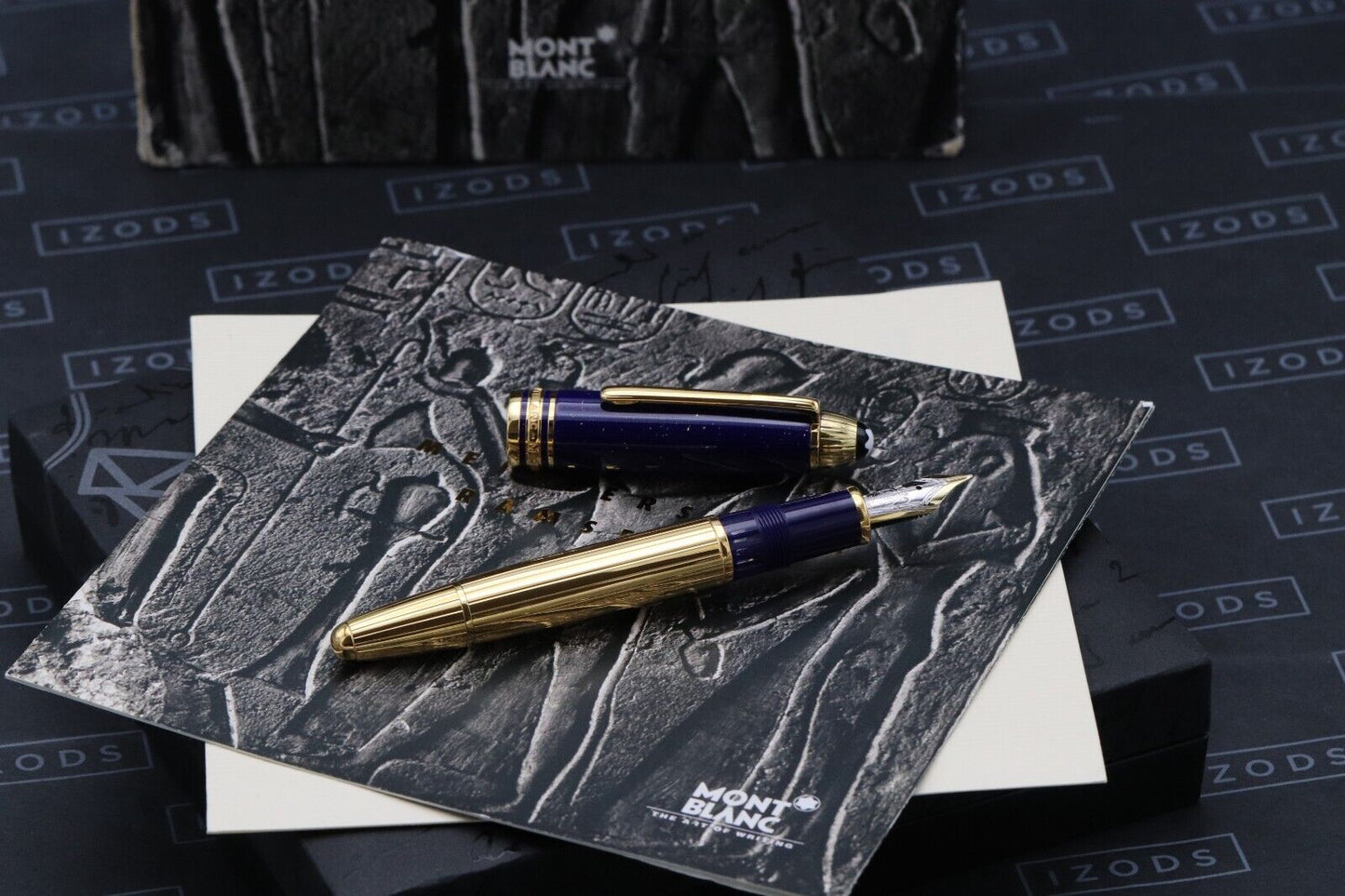 Montblanc Meisterstuck 146 LeGrand Ramses II Vermeil Fountain Pen - DIPPED image 0