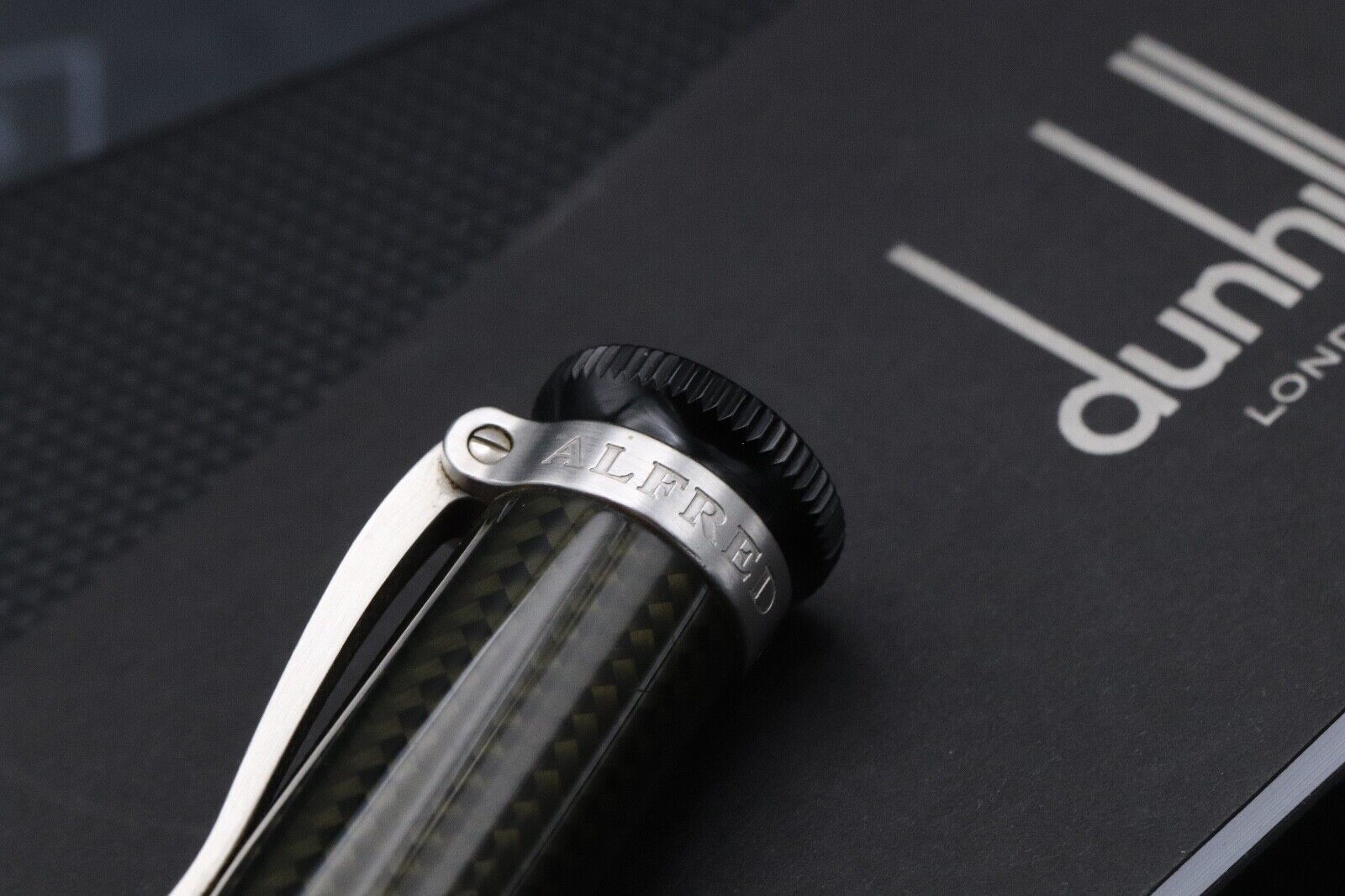 Dunhill Sentryman Carbon Fibre Ballpoint Pen image 3