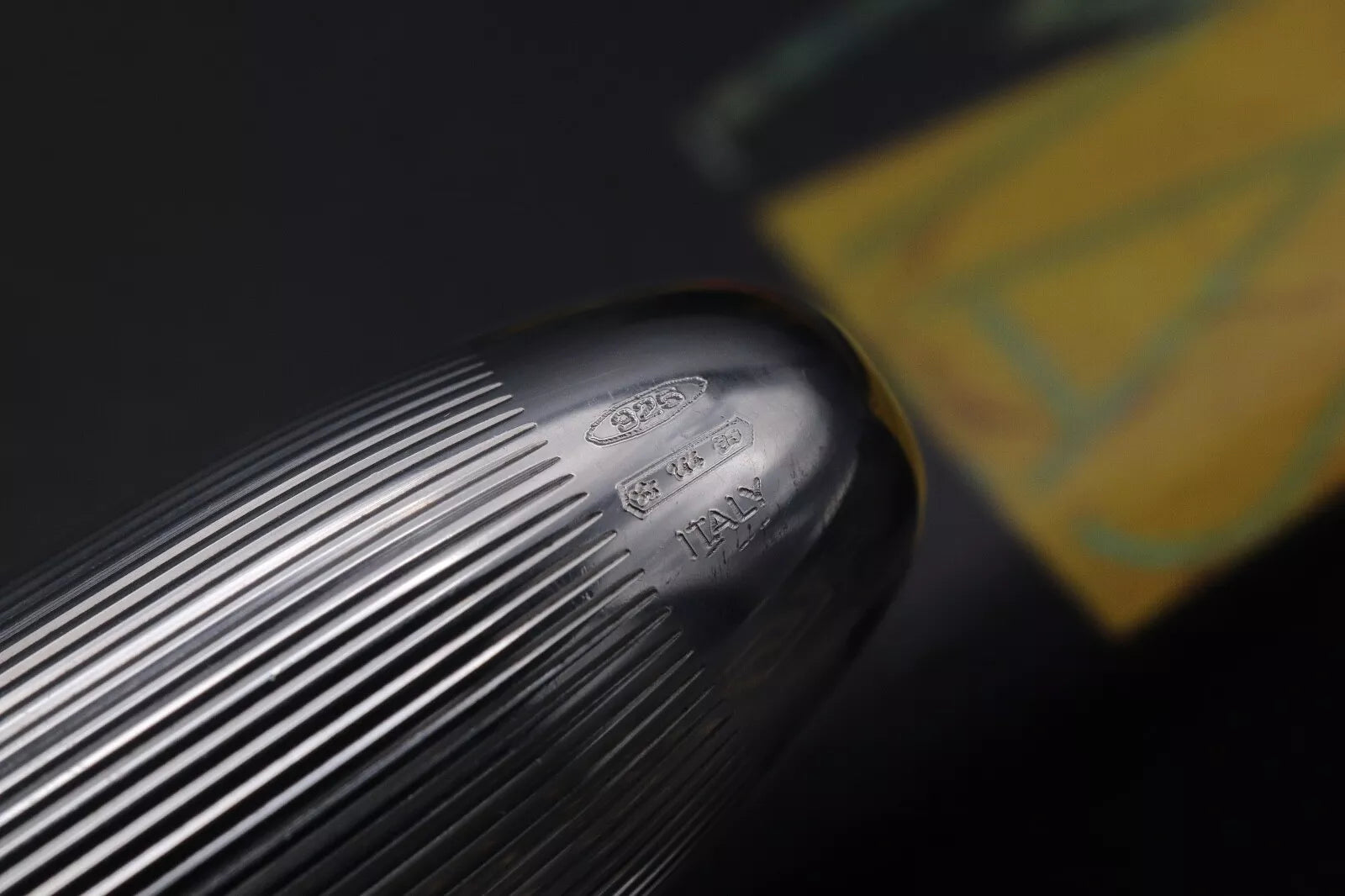 Omas Ogiva Sterling Silver Black Fountain Pen image 7