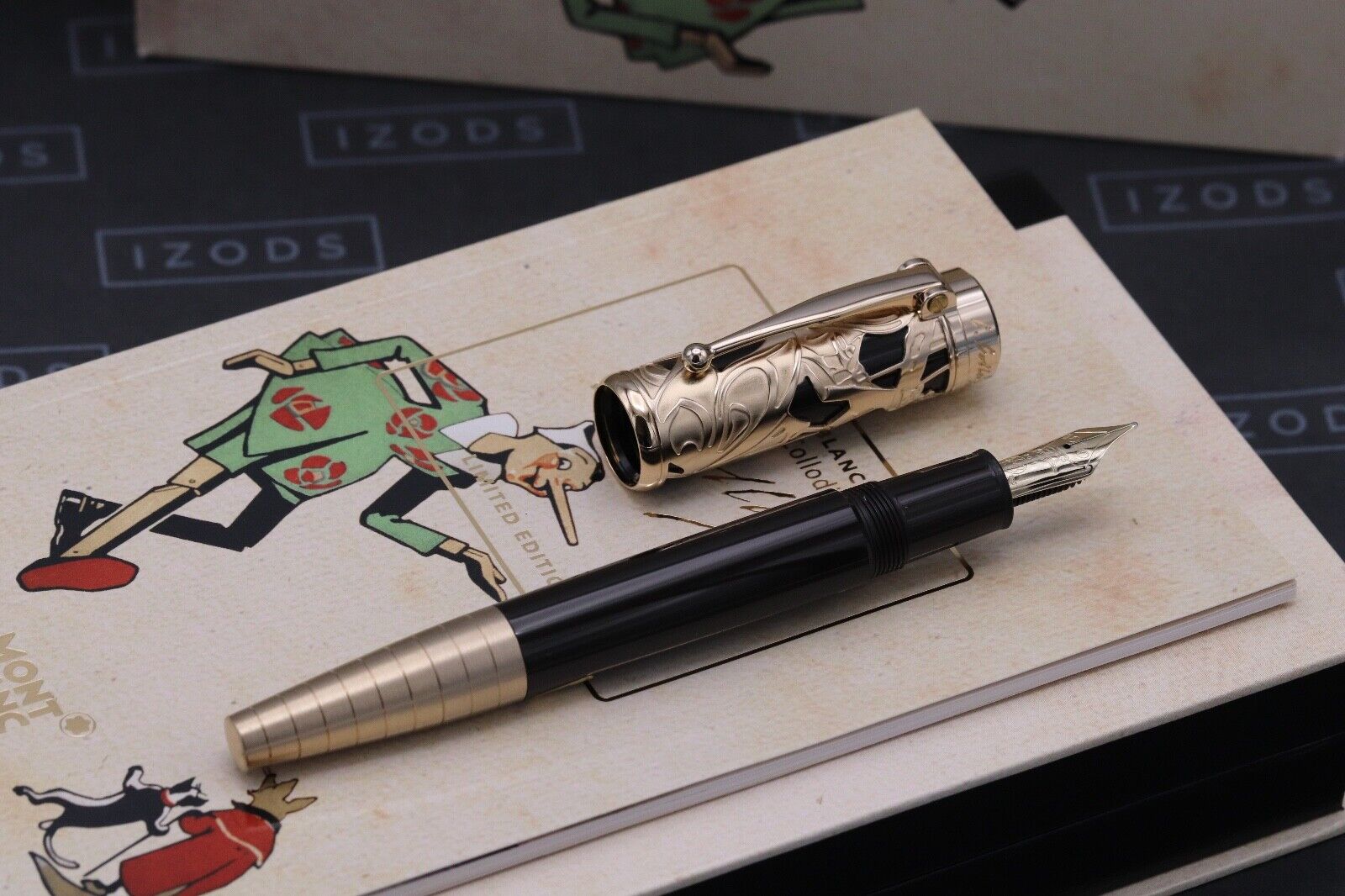 Montblanc Writers Edition Carlo Collodi Fountain Pen - UNUSED image 1