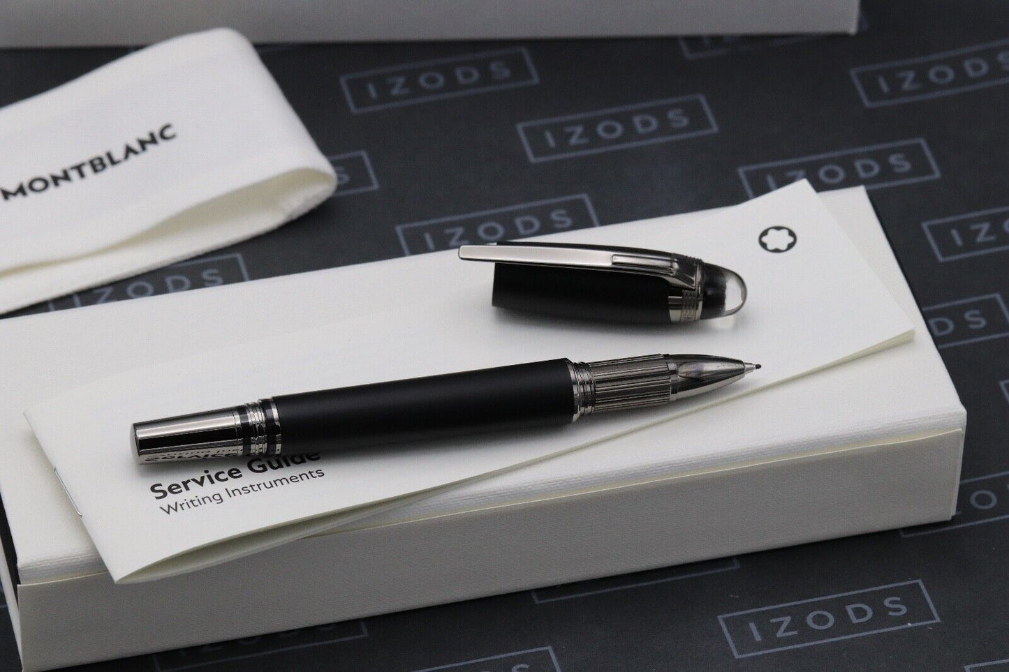Montblanc Starwalker Ultra Black Precious Resin Rollerball Pen - UNUSED image 1