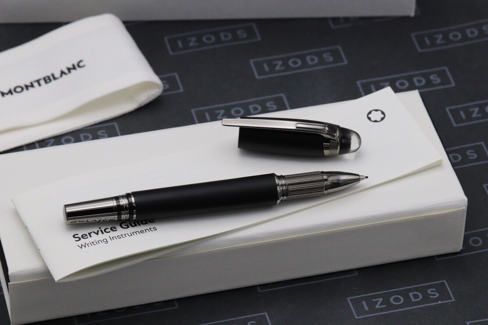 Montblanc Starwalker Ultra Black Precious Resin Rollerball Pen - UNUSED image 1