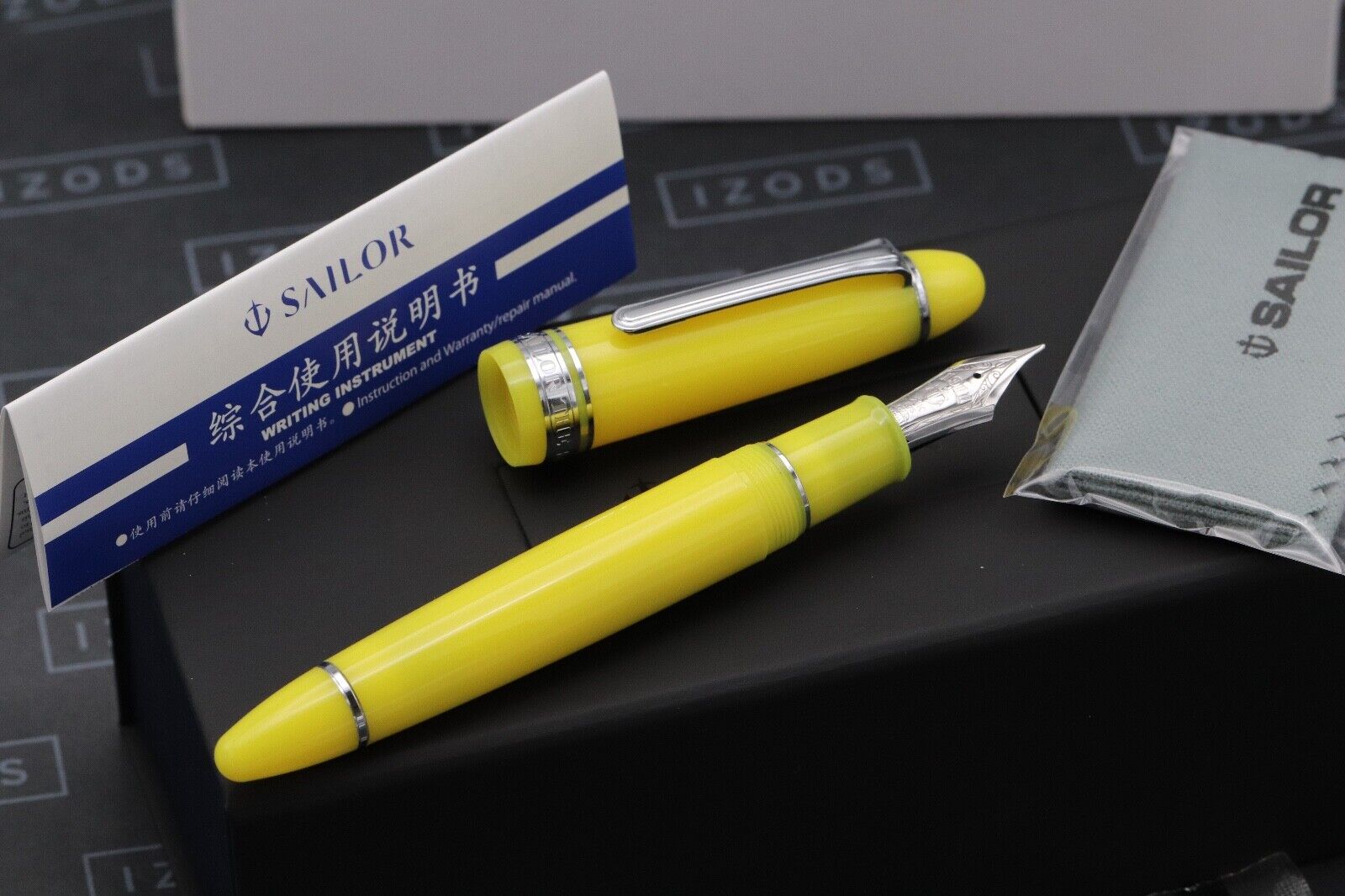 Sailor King of Pen Mandarin Yellow Fountain Pen - INKED ONCE image 1