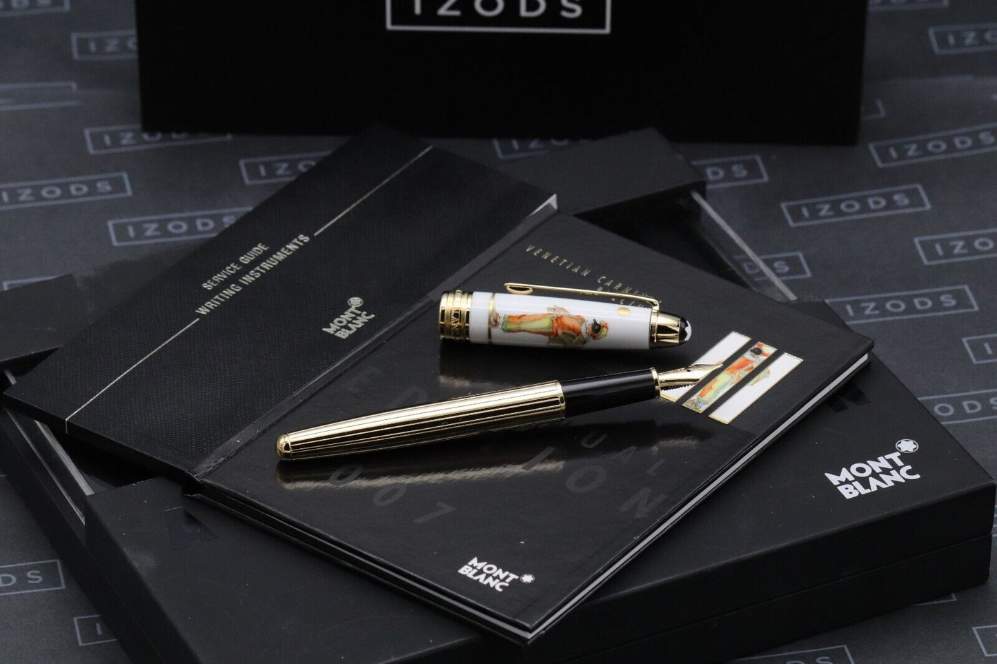 Montblanc Meisterstuck Classique Ann Edition 2007 Pulcinella Fountain Pen UNUSED image 0