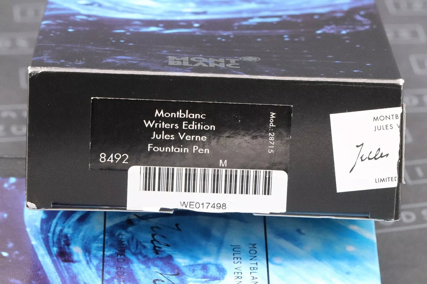 Montblanc Writers Edition Jules Verne Fountain Pen - UNUSED image 10