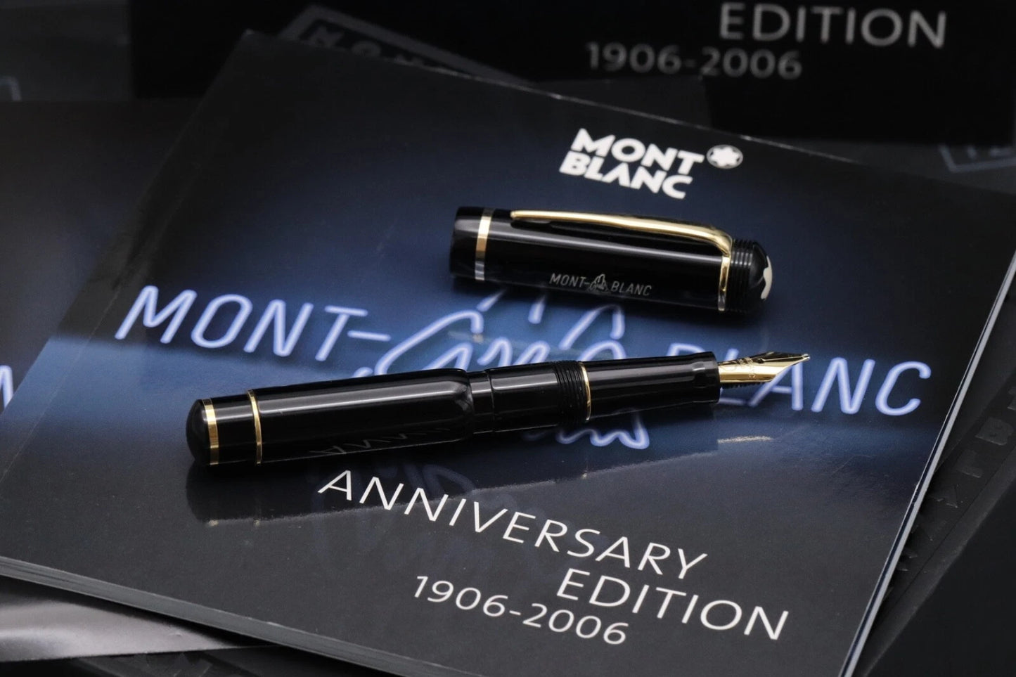 Montblanc 100 Year Anniversary 1906-2006 Fountain Pen - BB Nib image 1