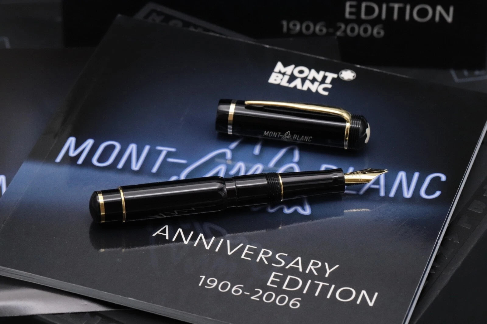 Montblanc 100 Year Anniversary 1906-2006 Fountain Pen - BB Nib image 1