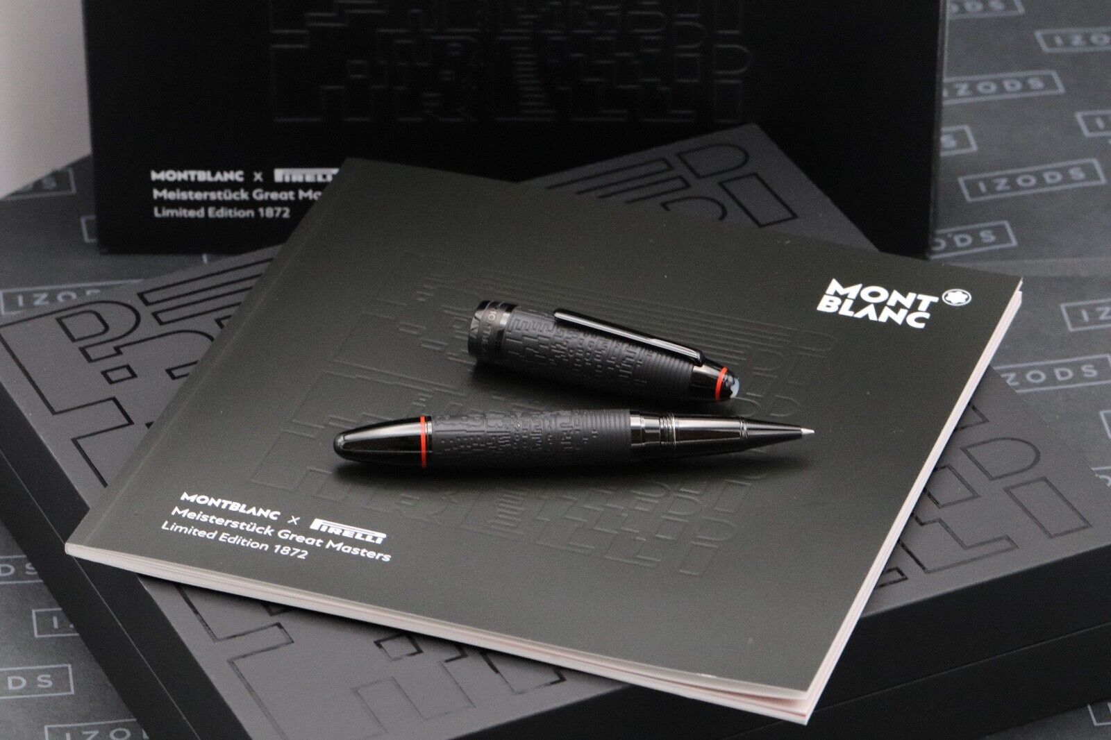 Montblanc Great Masters Pirelli LE1872 Rollerball Pen image 0