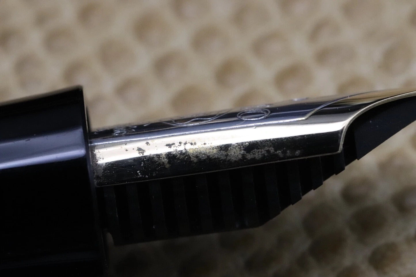 Montblanc Meisterstuck 146 Celluloid 1950s Gold Coated Fountain Pen image 3