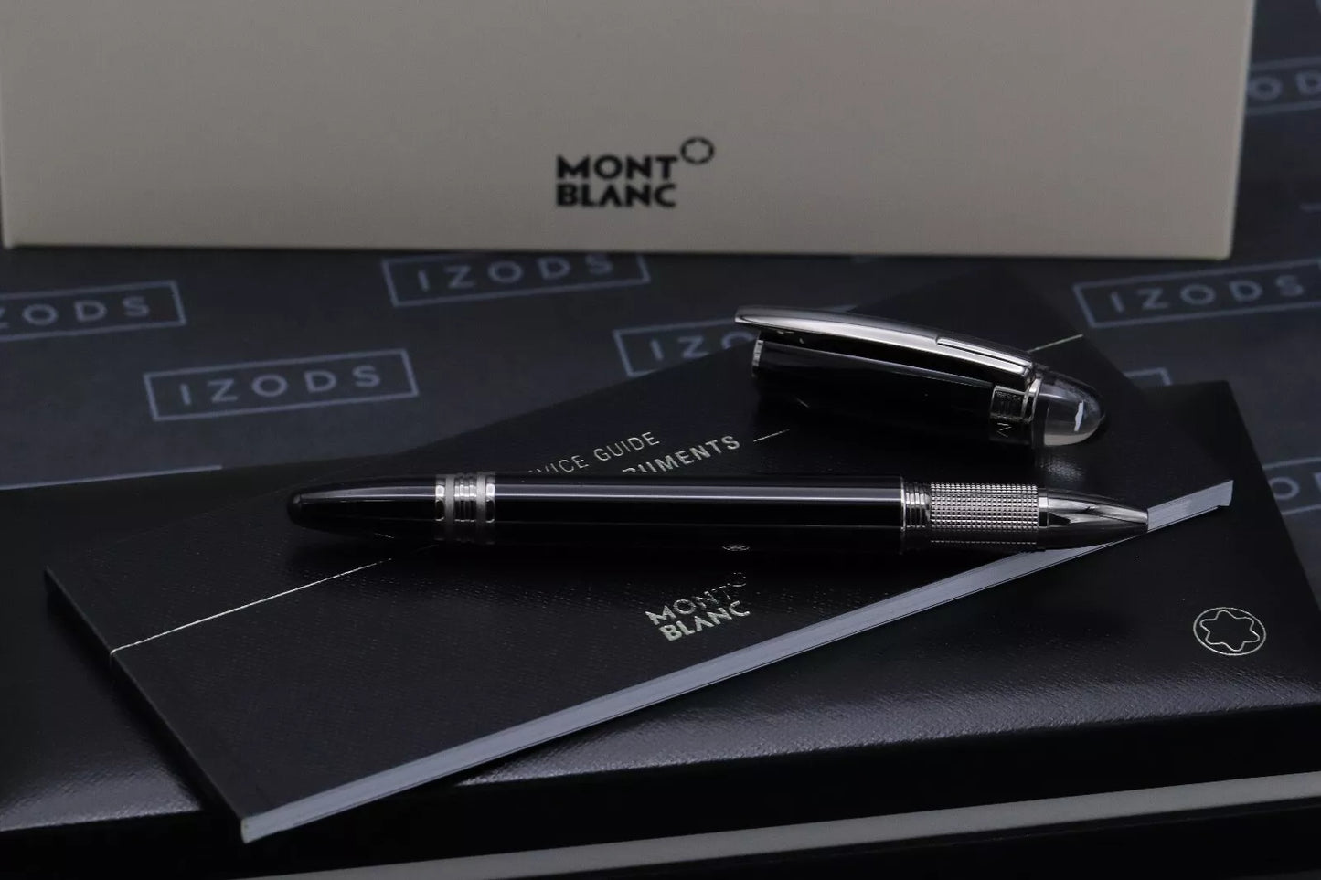 Montblanc Starwalker Midnight Black Rollerball / Fineliner Pen - UNUSED image 5