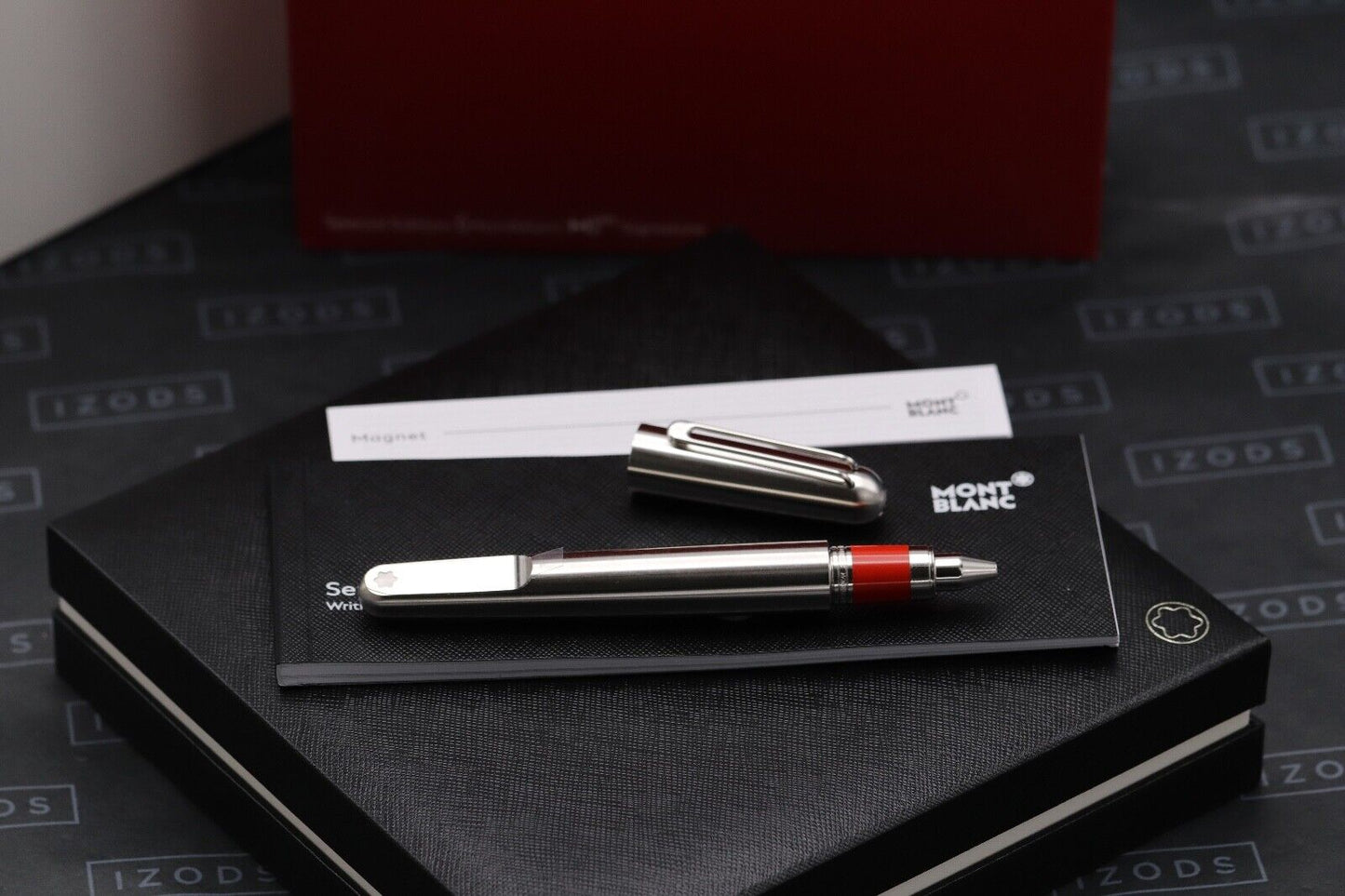 Montblanc M Marc Newson RED Signature Rollerball Pen - UNUSED image 0