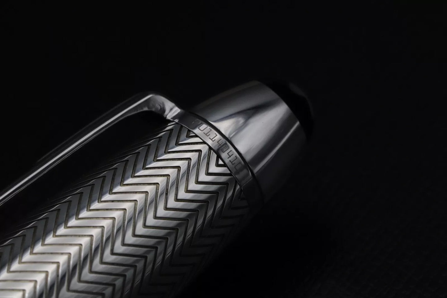 Montblanc Meisterstuck LeGrand Silver Barley Diamond Fountain Pen - UNUSED image 6
