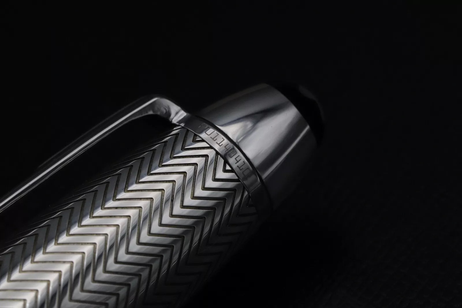 Montblanc Meisterstuck LeGrand Silver Barley Diamond Fountain Pen - UNUSED image 6