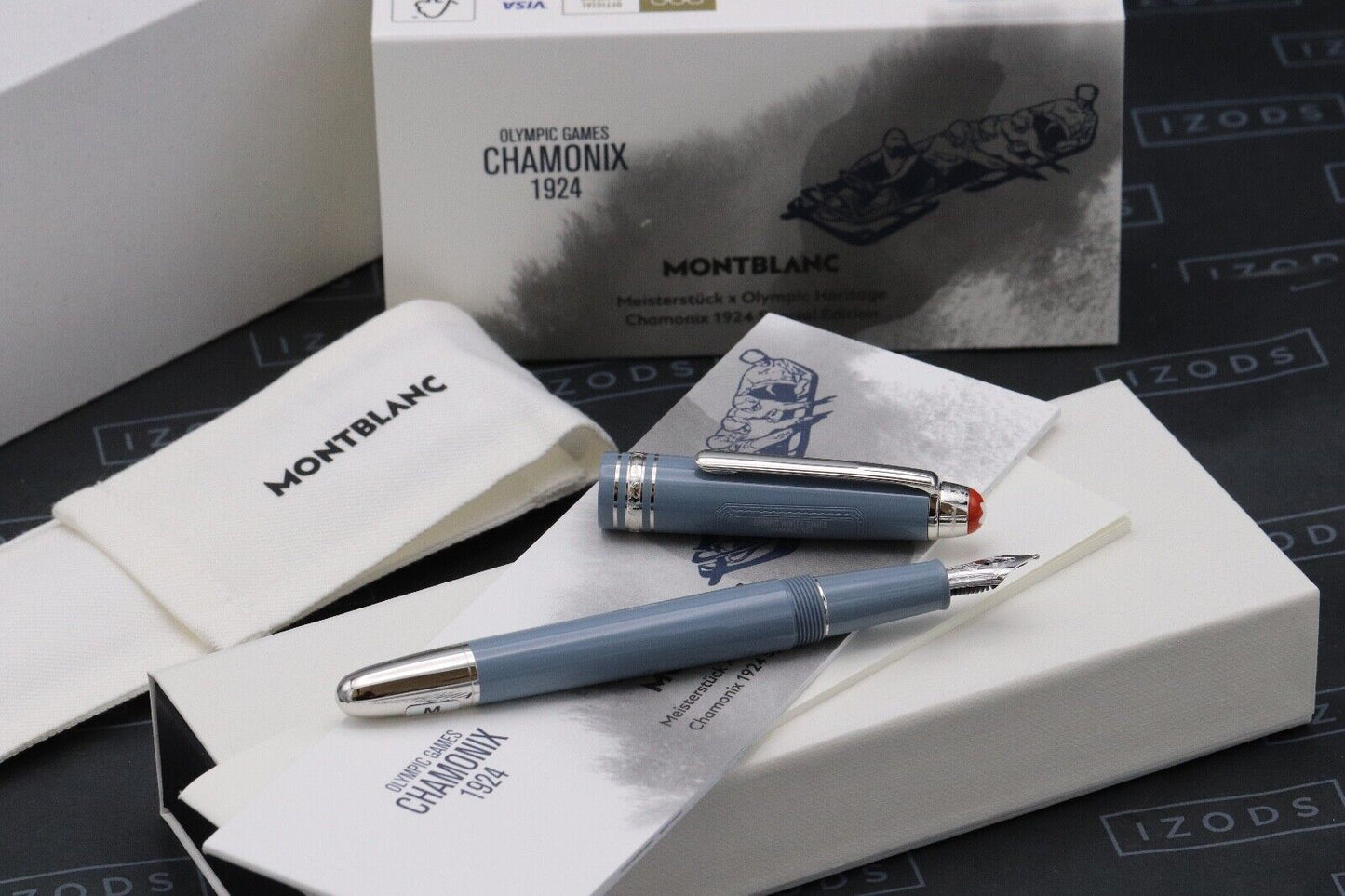 Montblanc Meisterstück x Chamonix Olympics 1924 Classique Fountain Pen - UNUSED image 0