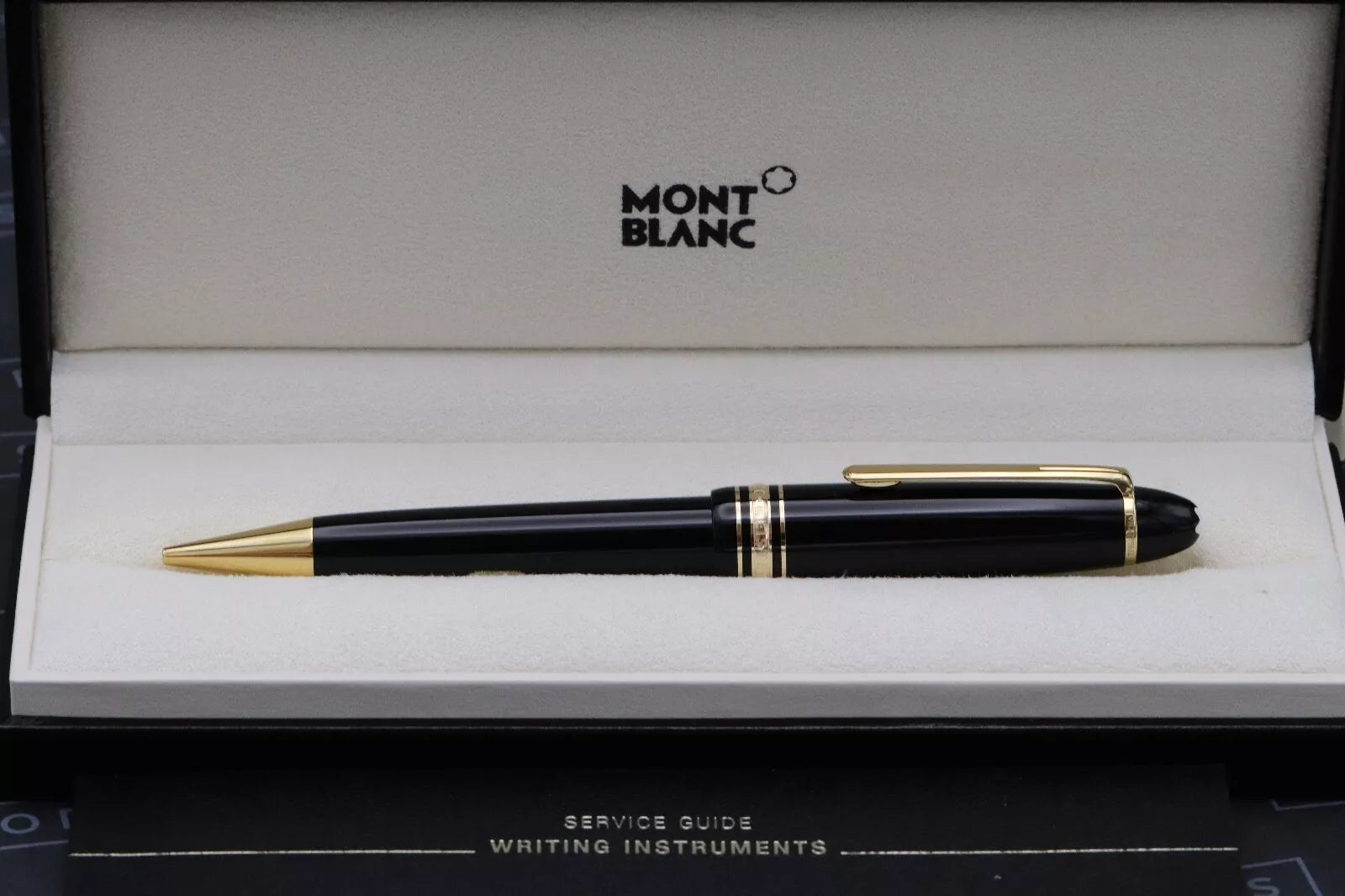 Montblanc Meisterstuck 167 LeGrand Gold Coated Mechanical Pencil image 7