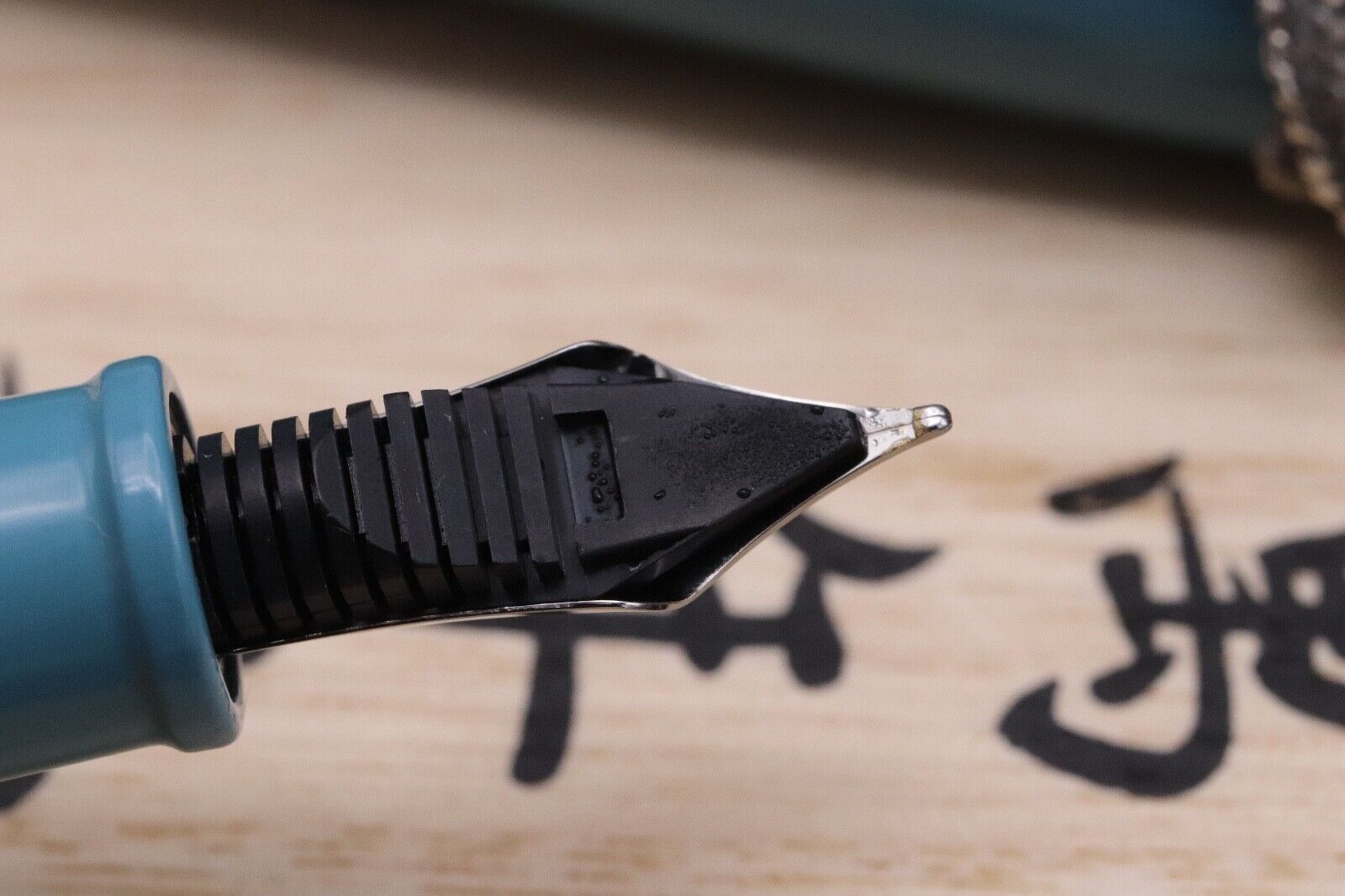 Nakaya Portable Writer Ama-iro Fountain Pen with Dragon Stopper - UNUSED image 3