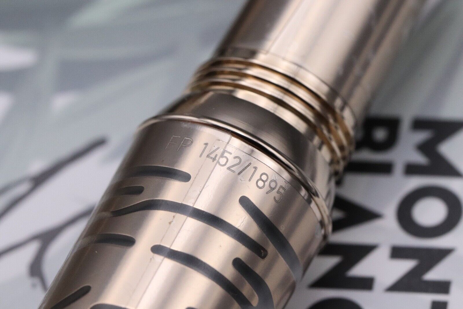 Montblanc Rudyard Kipling 1895 Tribute to ‘IF’ Fountain Pen - UNUSED image 4