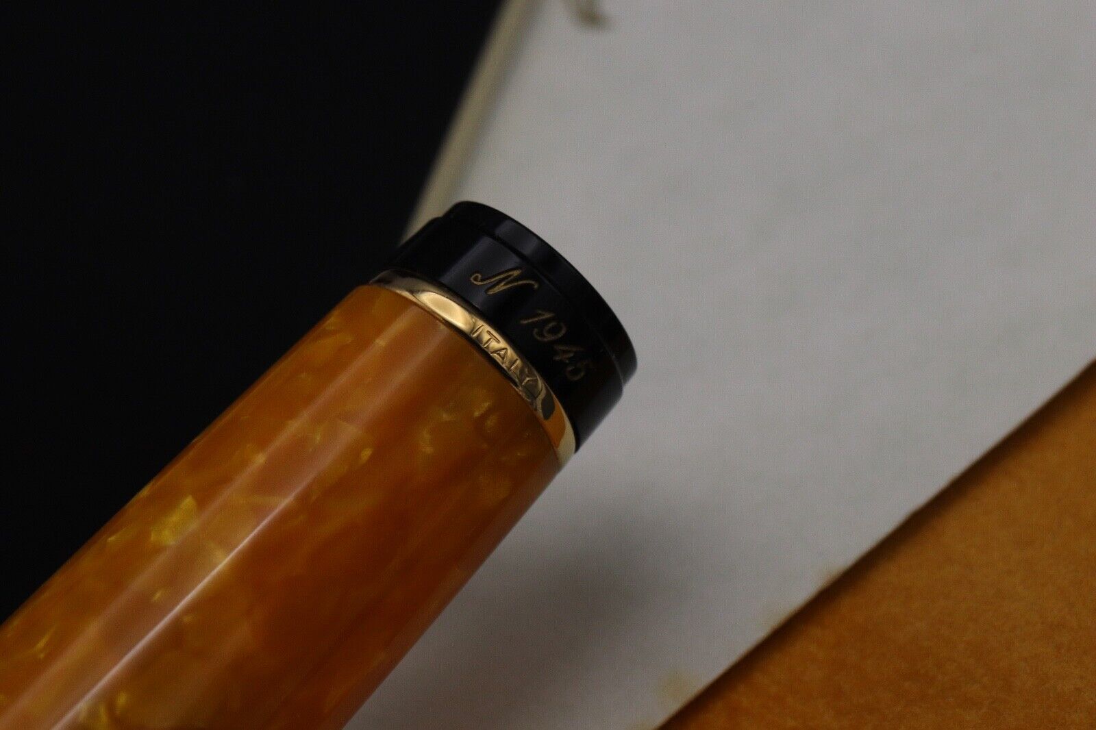 Aurora Optima Sole Limited Edition Fountain Pen - NEVER INKED image 5
