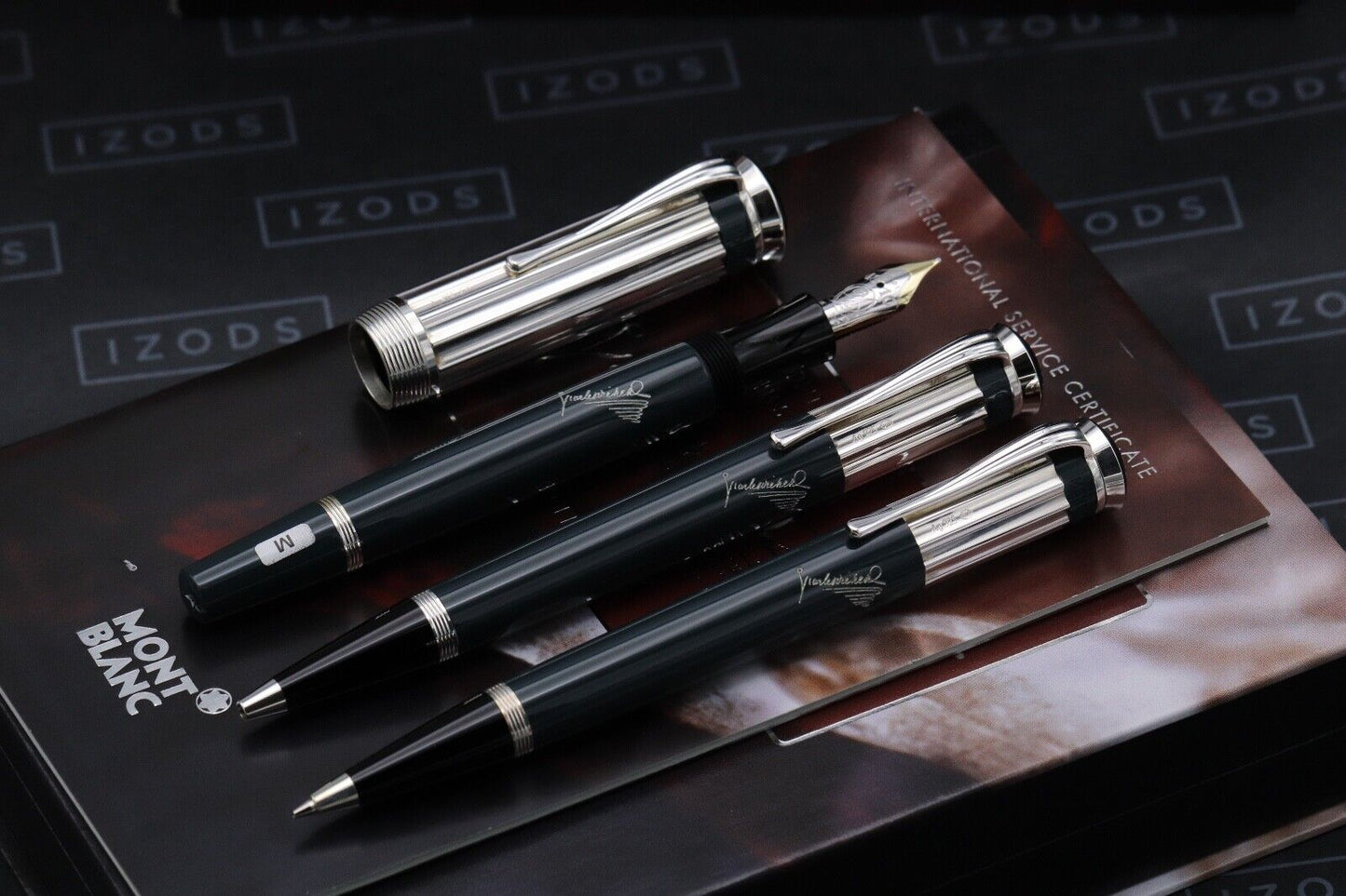 Montblanc Charles Dickens Writers Edition FP, BP, MP Set - UNUSED image 1