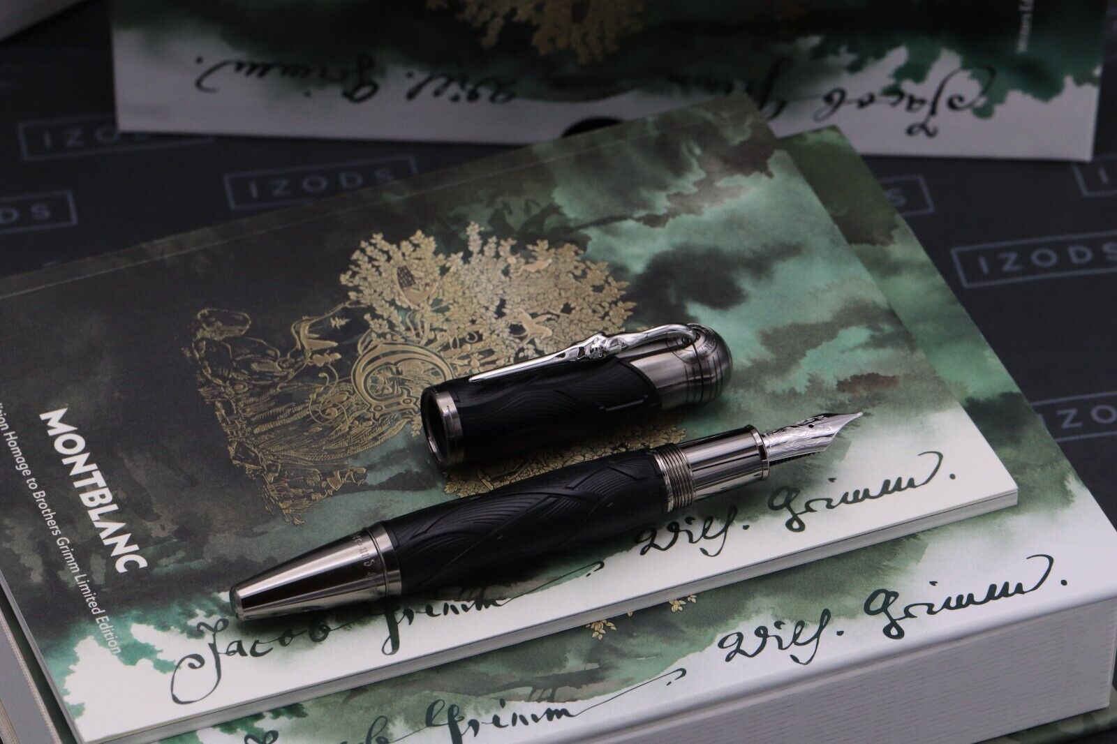 Montblanc Writers Edition Homage to Brothers Grimm Fountain Pen - EF Nib image 1