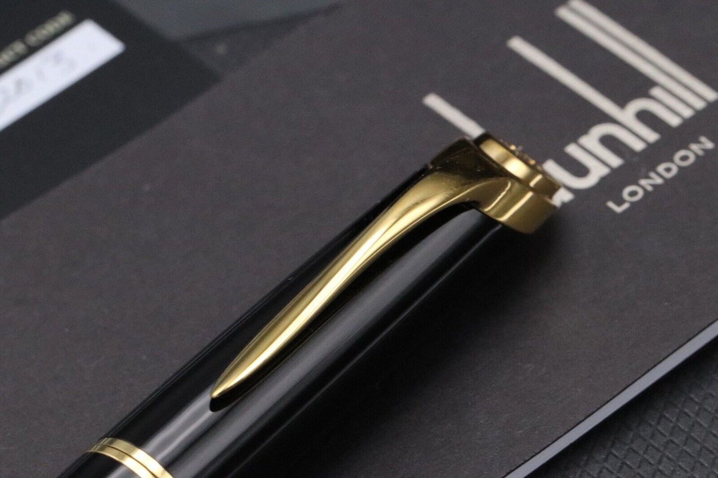Dunhill Fighter Black Gold Ballpoint Pen image 2