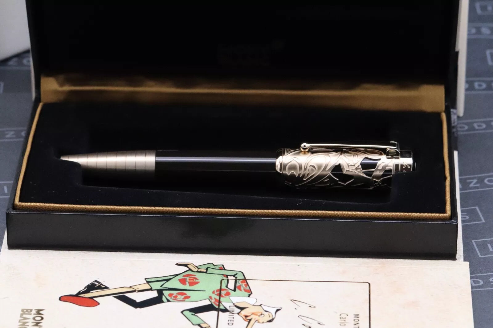 Montblanc Writers Edition Carlo Collodi Fountain Pen - UNUSED image 11