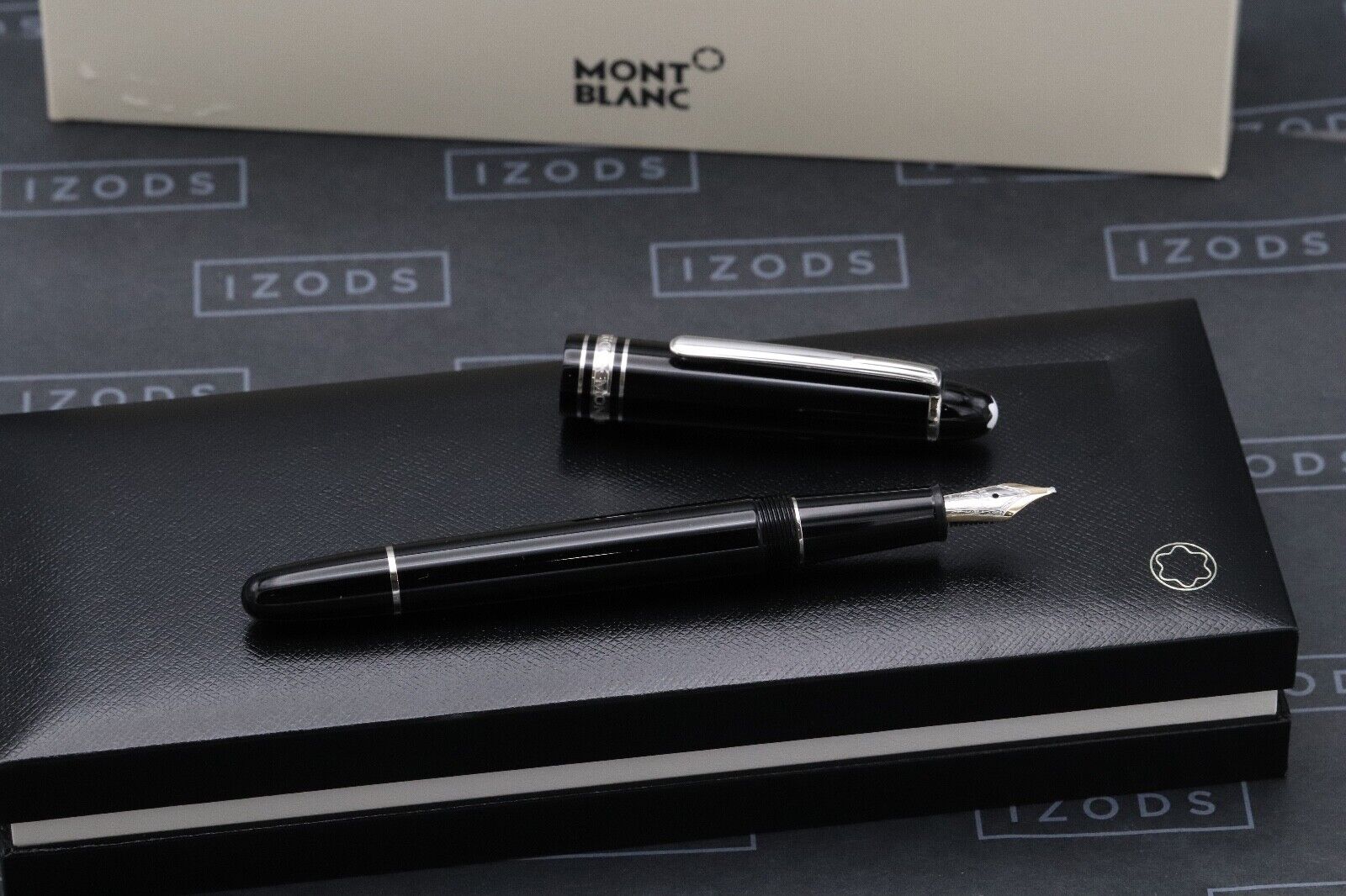 Montblanc Meisterstuck 145 Classique Platinum Coated Fountain Pen - BB Nib image 1