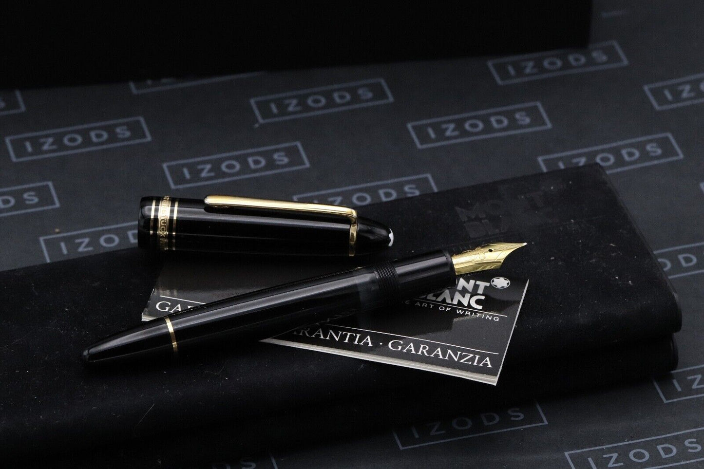 Montblanc Meisterstuck 146 LeGrand Gold Coated Fountain Pen - Monotone Nib image 1