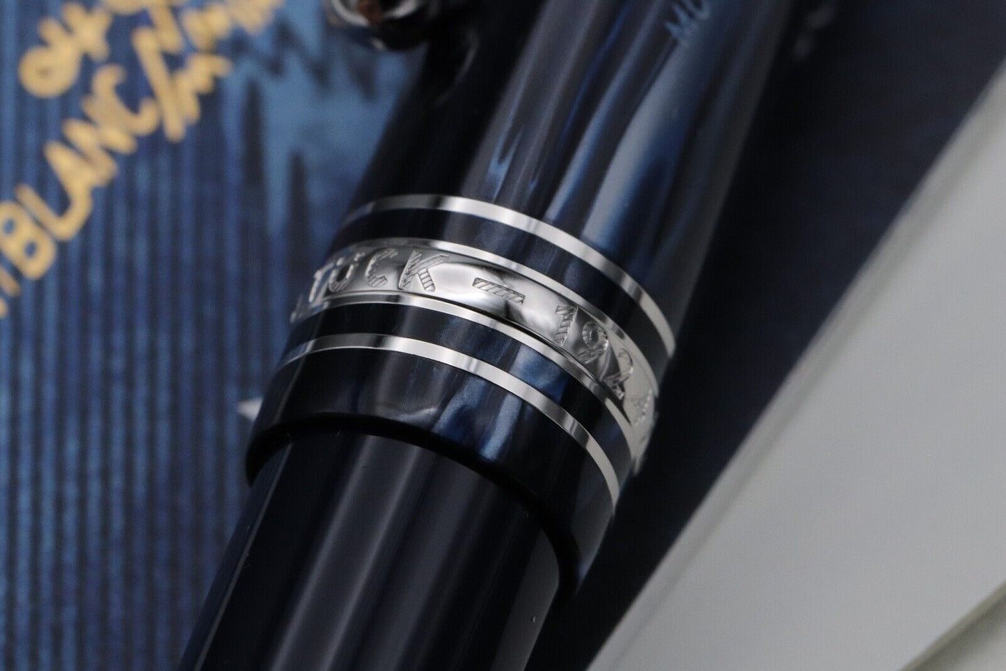 Montblanc Meisterstuck Midsize Origin Collection Blue Ballpoint Pen - UNUSED image 2