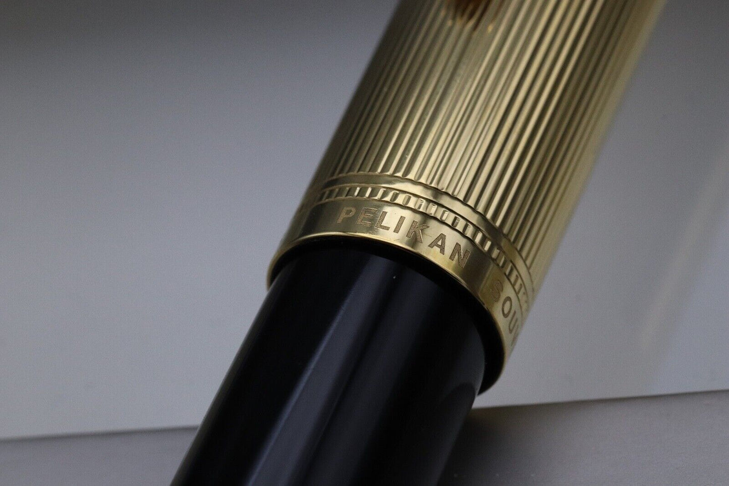 Pelikan Souveran M1050 Vermeil Black Fountain Pen - PF Marked Nib image 4