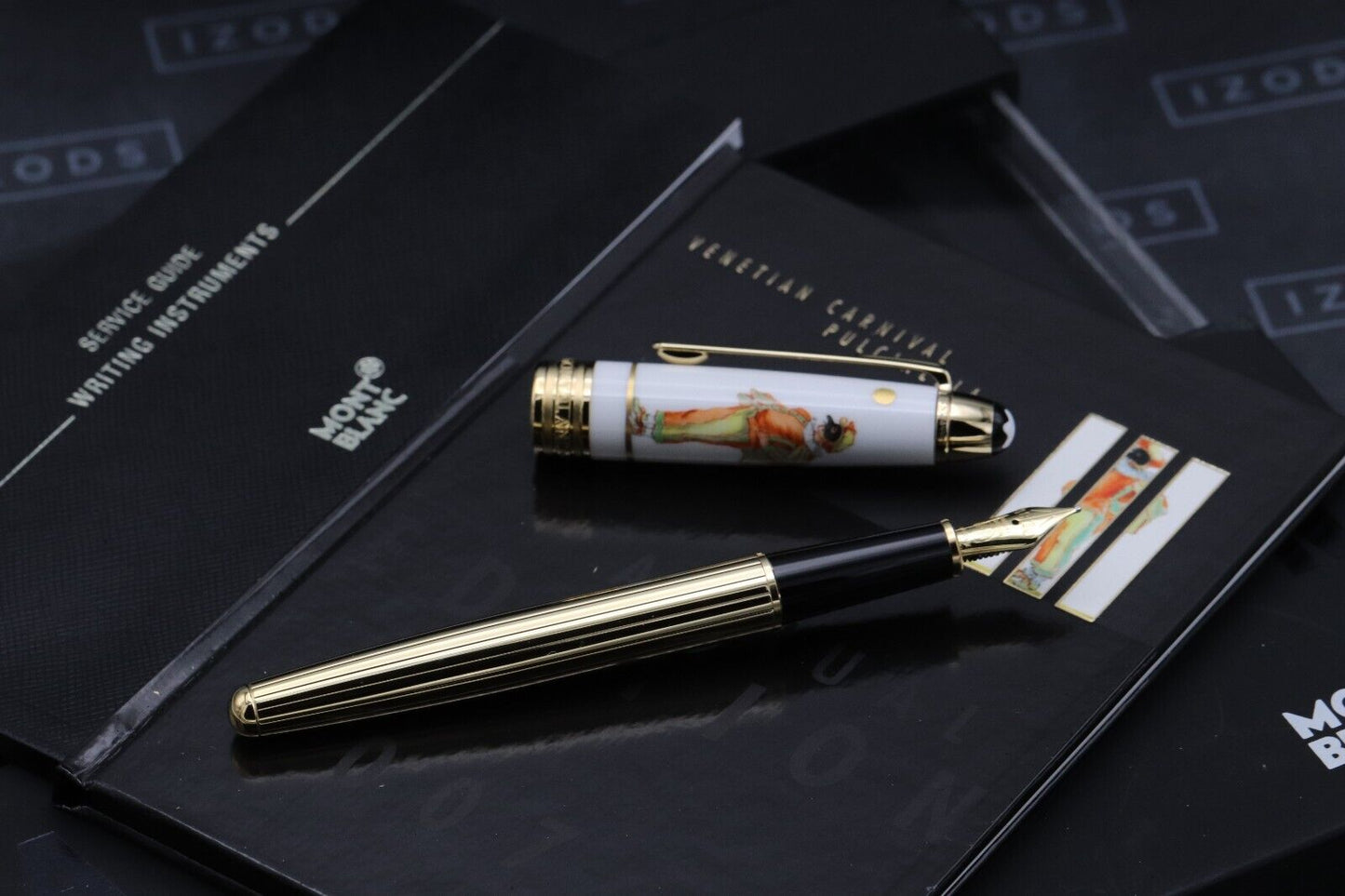 Montblanc Meisterstuck Classique Ann Edition 2007 Pulcinella Fountain Pen UNUSED image 1