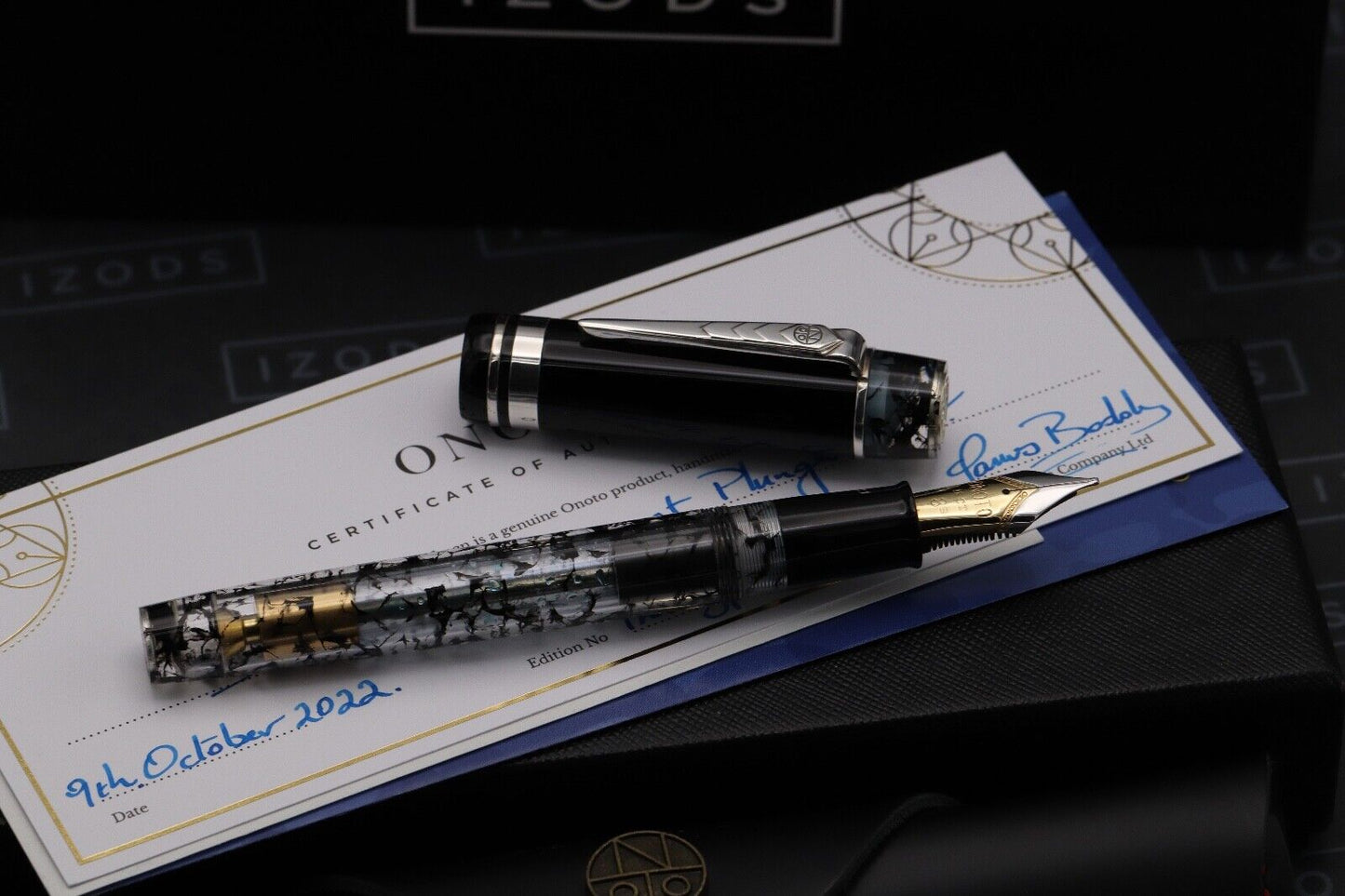 Onoto Magna Diffusion Demonstrator Prototype Fountain Pen - #8 18k B Nib image 1