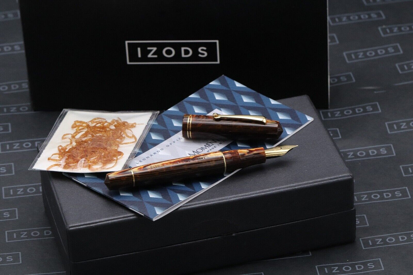 Leonardo Momento Zero Arco Bronze Celluloid LE10 Fountain Pen image 0