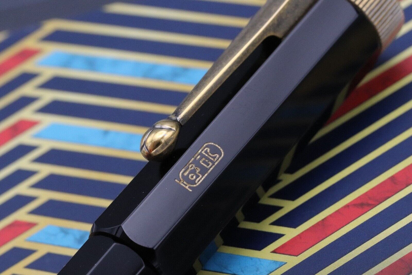 Montblanc Heritage Egyptomania Special Edition Black Fountain Pen image 4