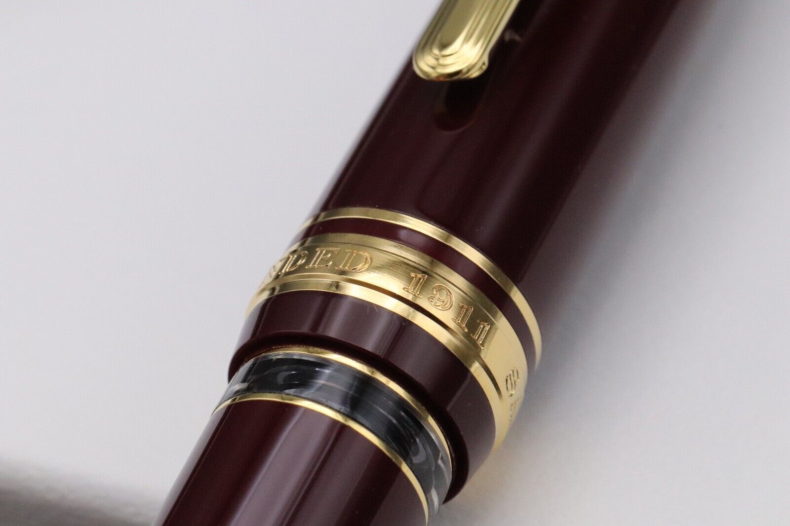 Sailor 1911 Realo GT Maroon Fountain Pen - Music Nib image 4