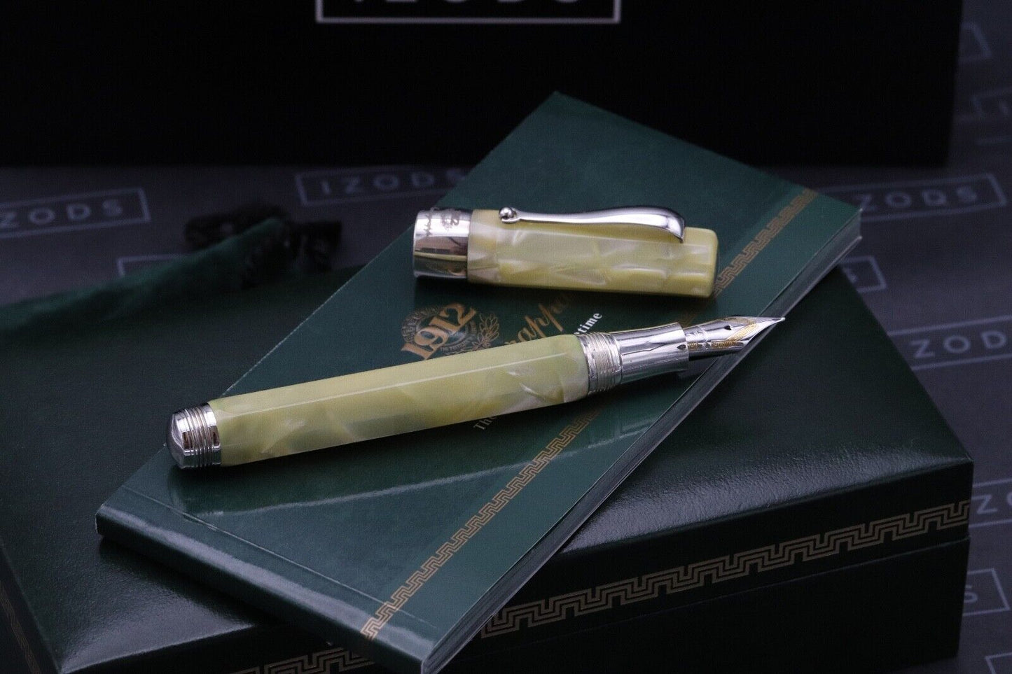 Montegrappa Symphony Parchment Celluloid Fountain Pen image 1