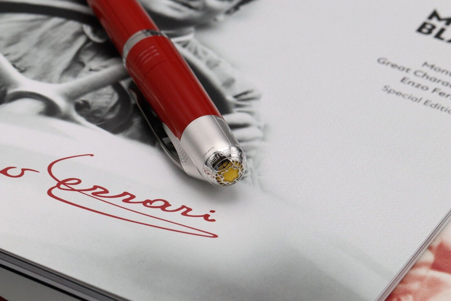 Montblanc Great Characters Enzo Ferrari Special Edition Fountain Pen - Fine Nib image 8