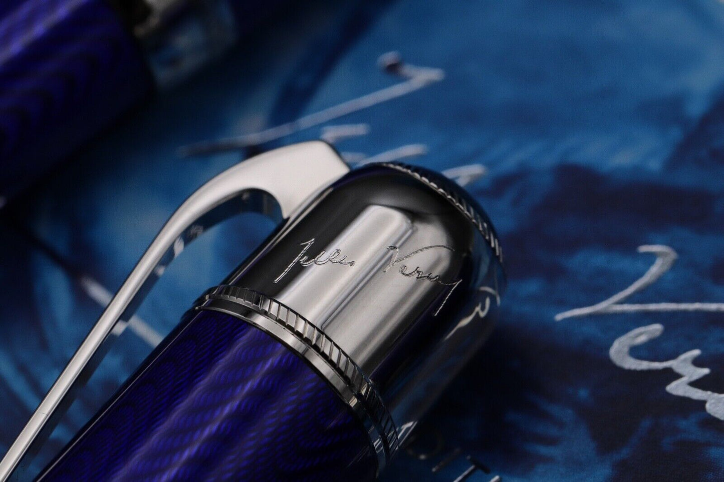 Montblanc Writers Edition Jules Verne Set - FP, MP, BP - UNUSED image 4