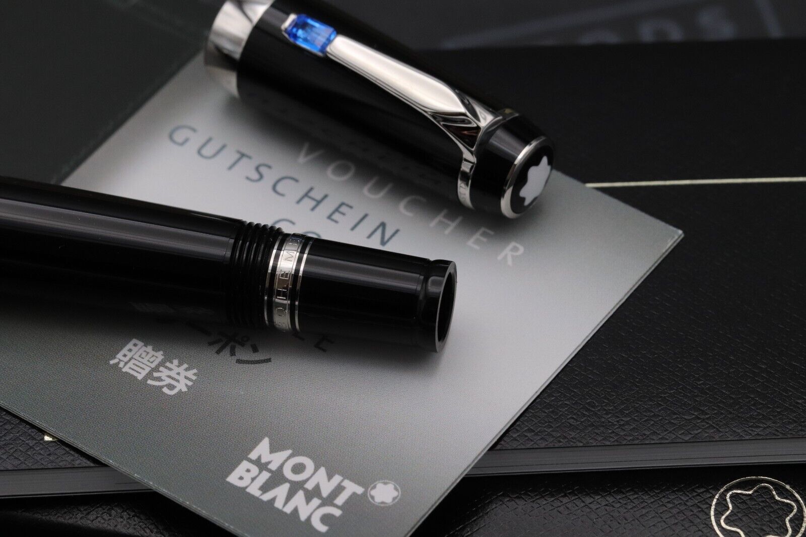 Montblanc Boheme Bleu Fountain Pen - UNUSED image 3