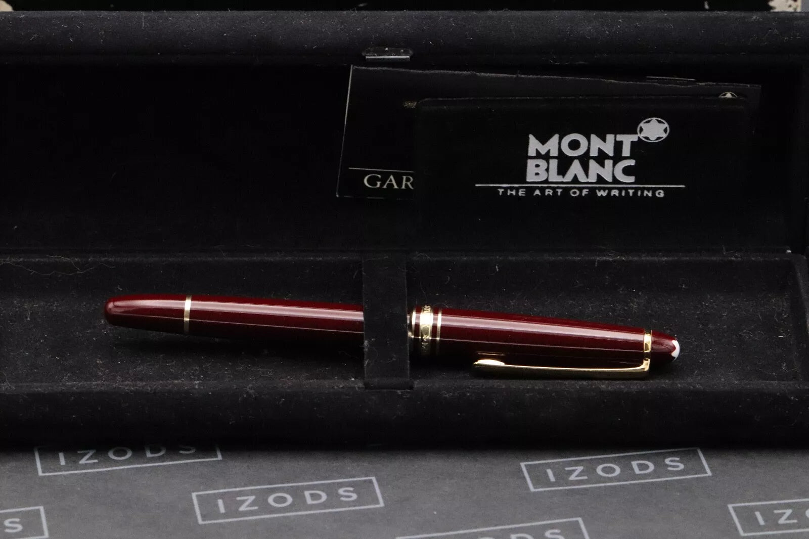 Montblanc Meisterstuck 144 Classique Bordeaux (Black Section) Fountain Pen image 6