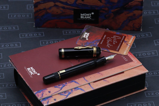 Montblanc Writers Edition Agatha Christie Vermeil Fountain Pen - UNUSED image 0